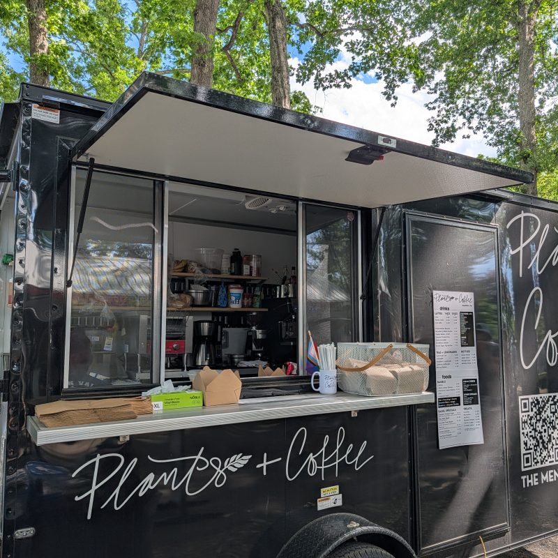 Book the Plants + Coffee Trailer